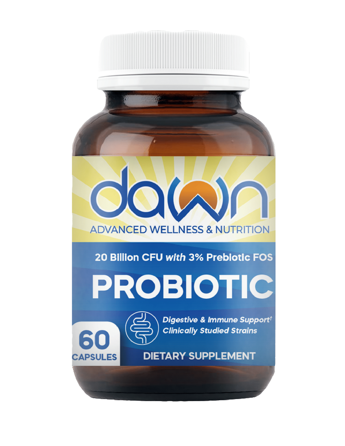 Daily Probiotic by DAWN | Mood Elevation & Immune Support