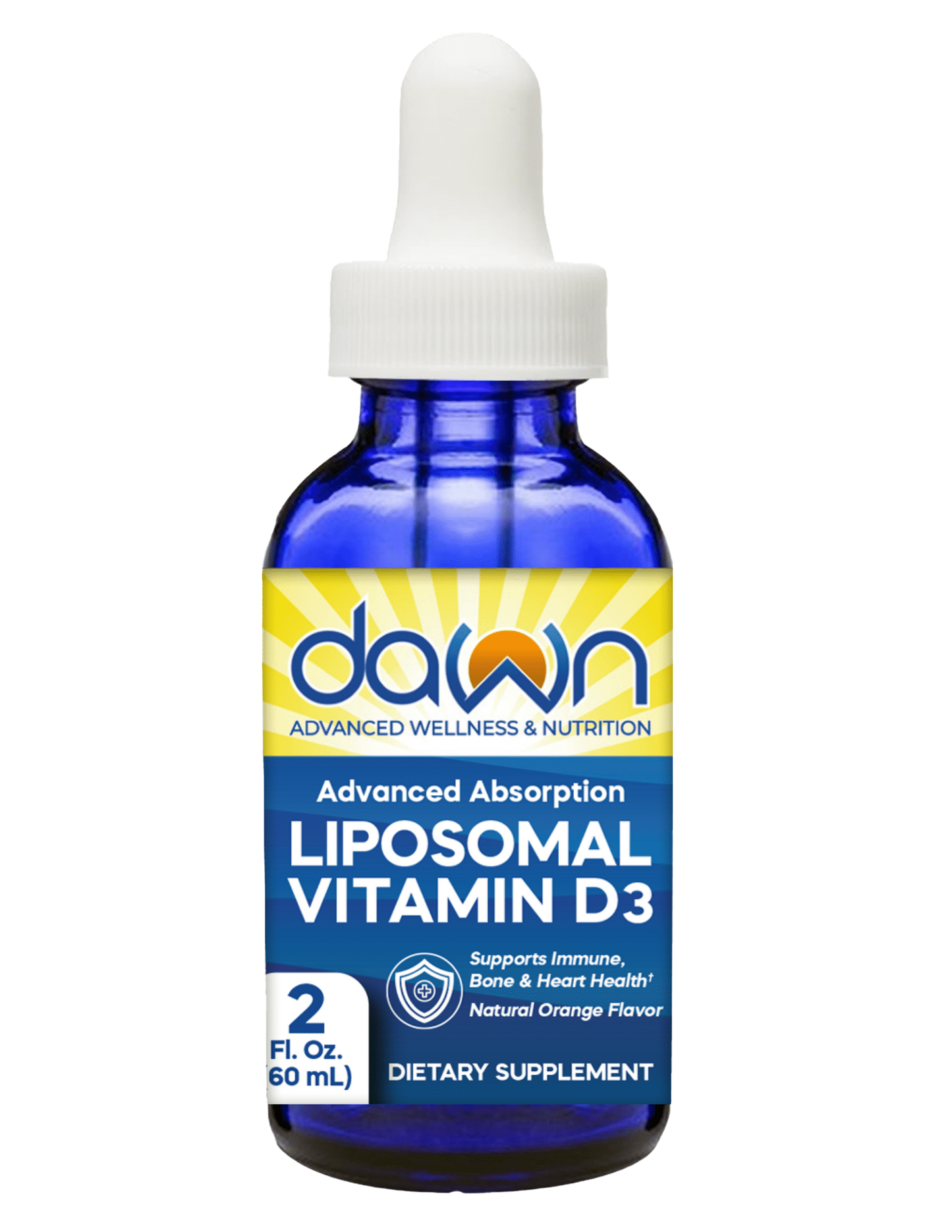 Vitamin D3 Supplement by DAWN | Immune System, Bone and Muscle Support