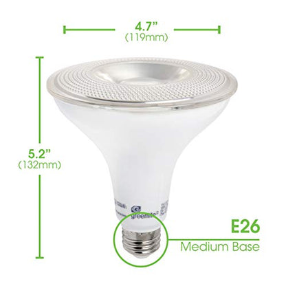 Greenlite LED Dimmable Flood Light Bulb - 15W (120W Equivalent)