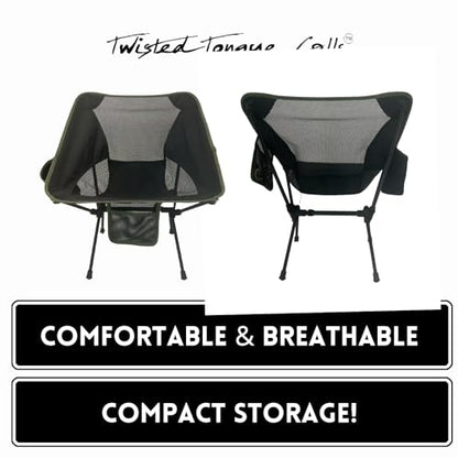 Portable Camping Chairs by Twisted Tongue Calls